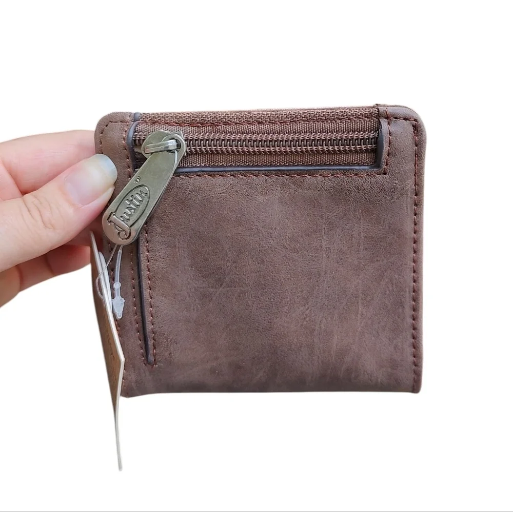 Justin Brown Studded Wallet